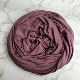 Mauve Rose Premium Jersey Hijab - Jersey