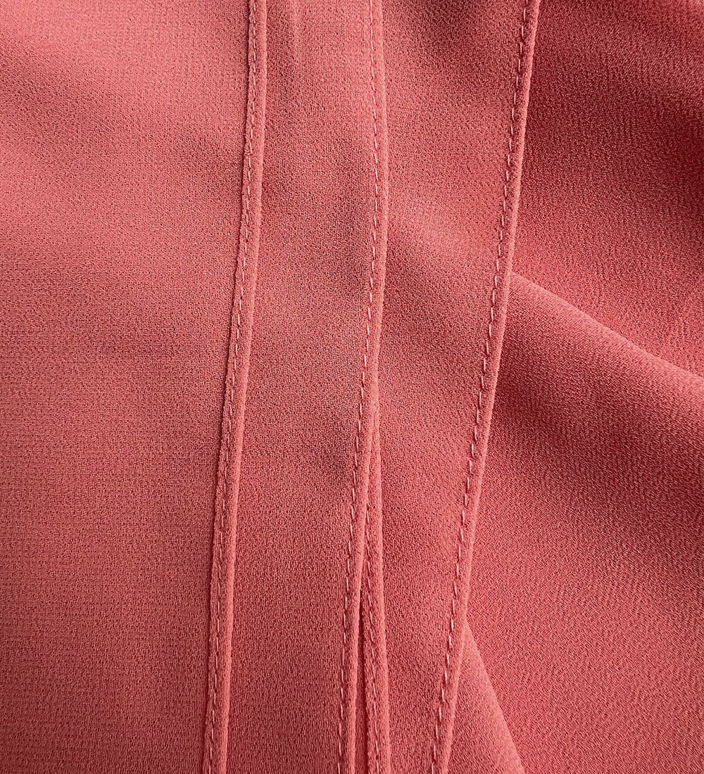 Pastel Red Chiffon Hijab - Chiffon