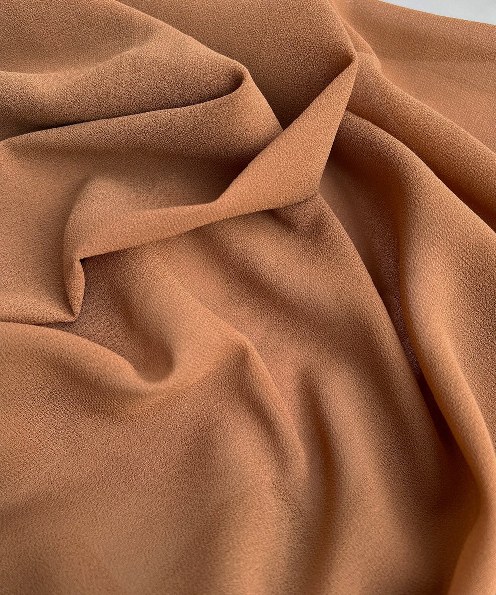 Peanut Butter Chiffon Hijab - Chiffon