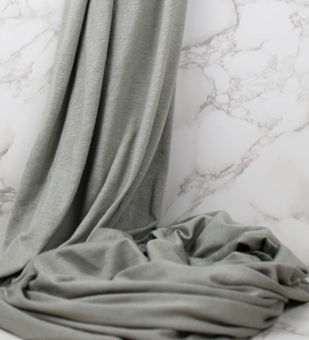 Pistachio-Green Premium Jersey Hijab - Jersey